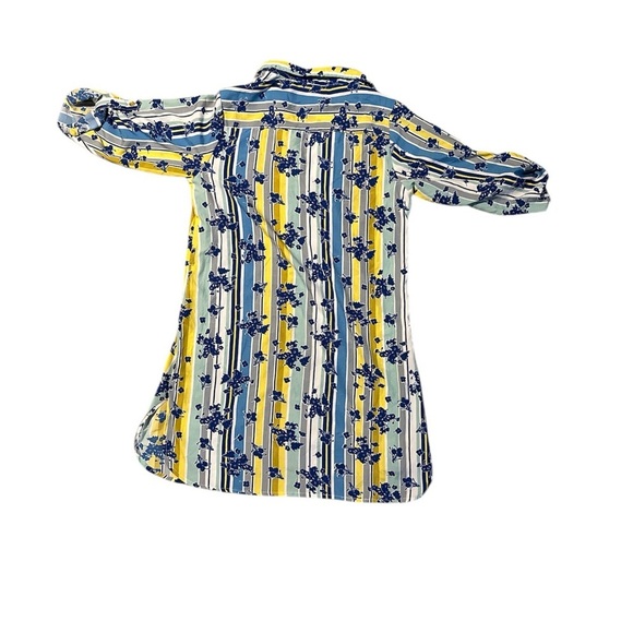 NWT, MPH Collection Button top, Collar, Gold Buttons, XL, Rolled Sleeves B1 - Picture 2 of 4